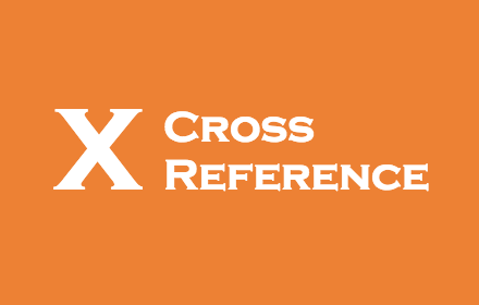 Cross Reference logo